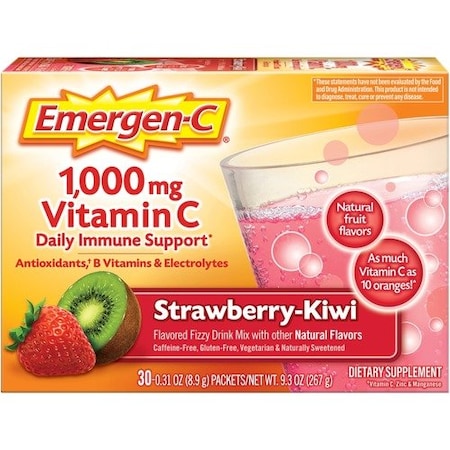 Glaxosmith Kline Cnsmr Hlth Dietary Supplement, Strawberry Kiwi, 0.31 oz, Pink GKC30319